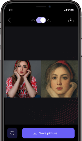 官方展示的 AI 写真效果